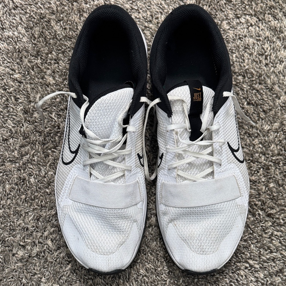 Nike White and Black Men's Sneakers